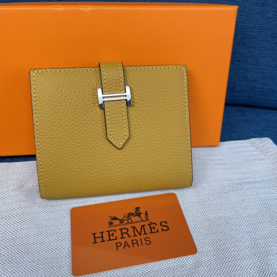 H**mes constance togo leather-10*12cm