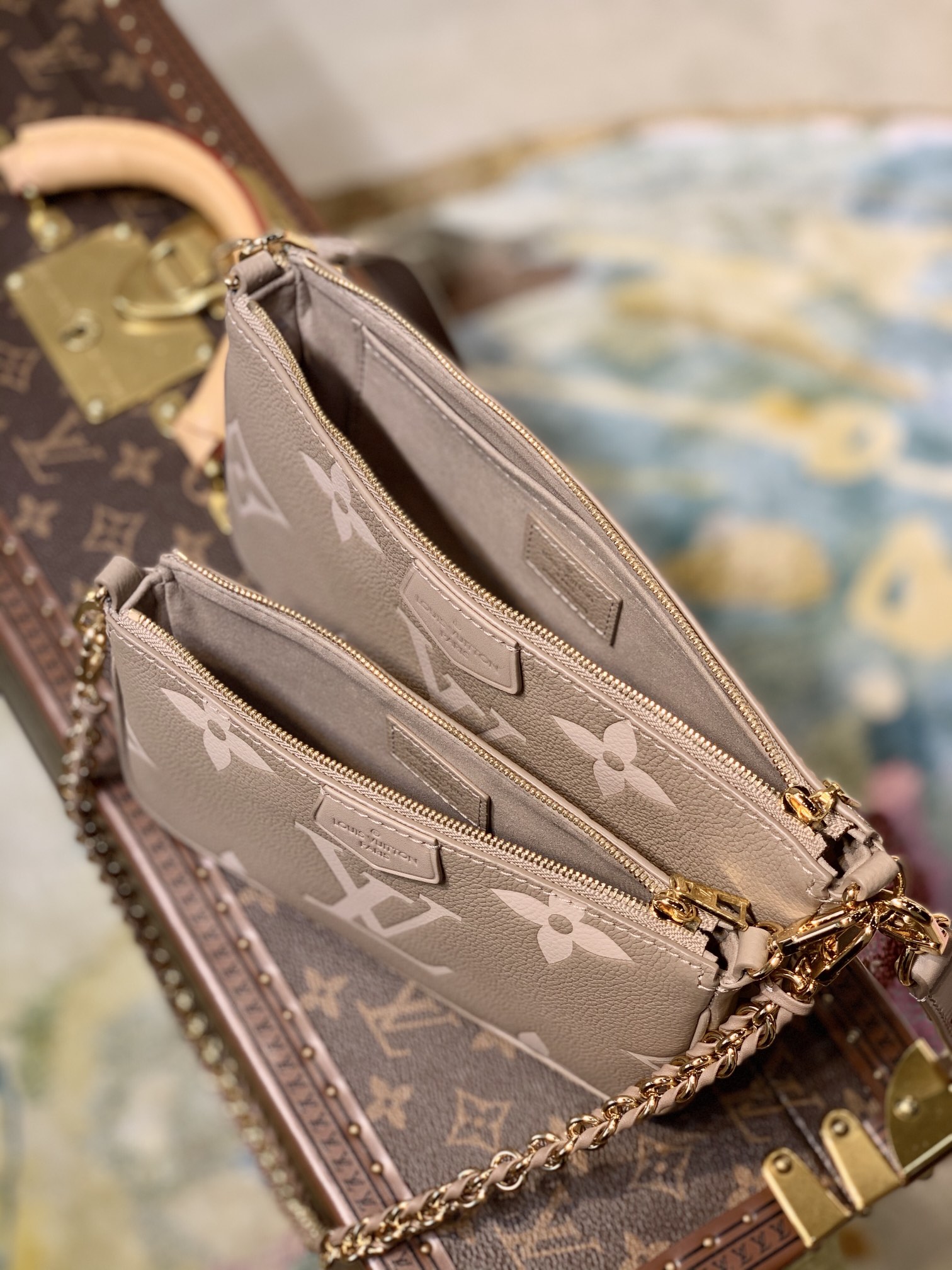 l0*is V*t0n multi pochette accessories-24 x 13.5 x 4cm