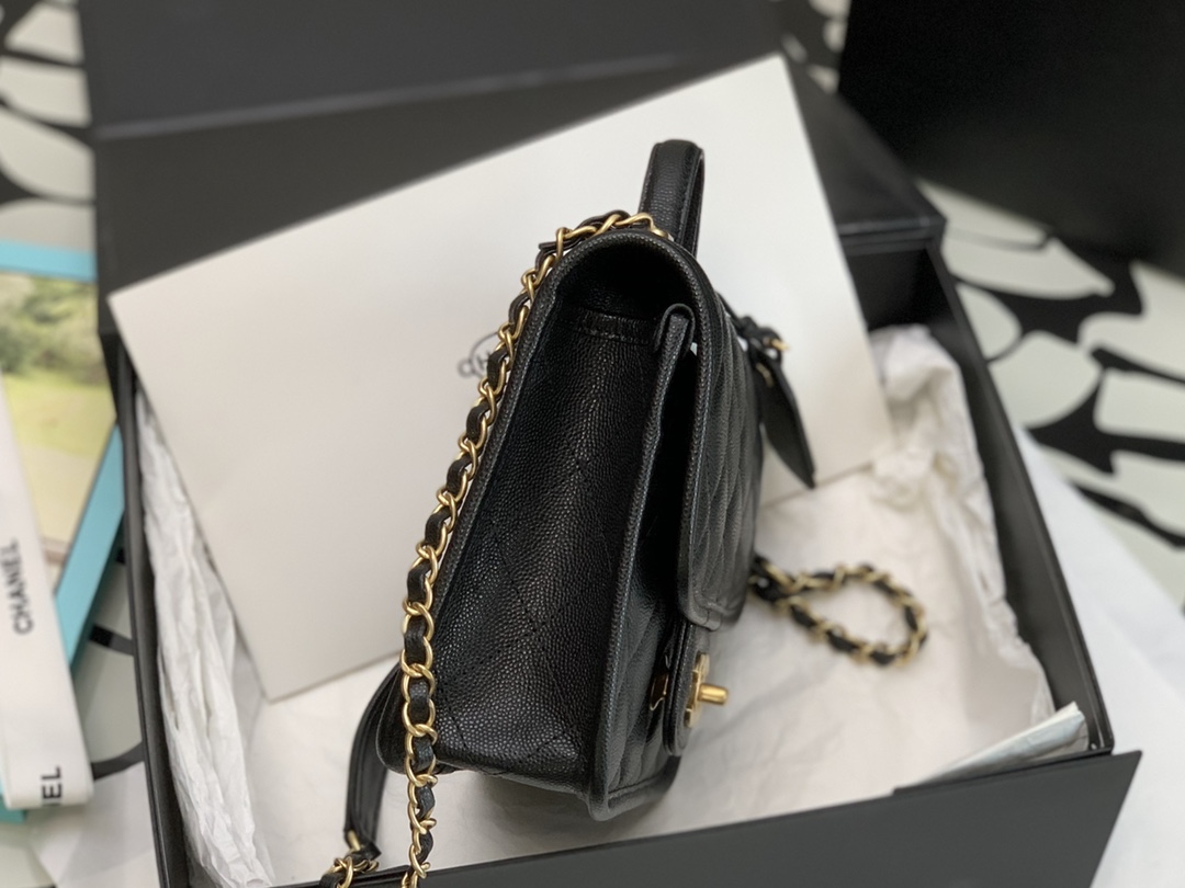 Ch@nel Flap Bag-17*20.5*6CM