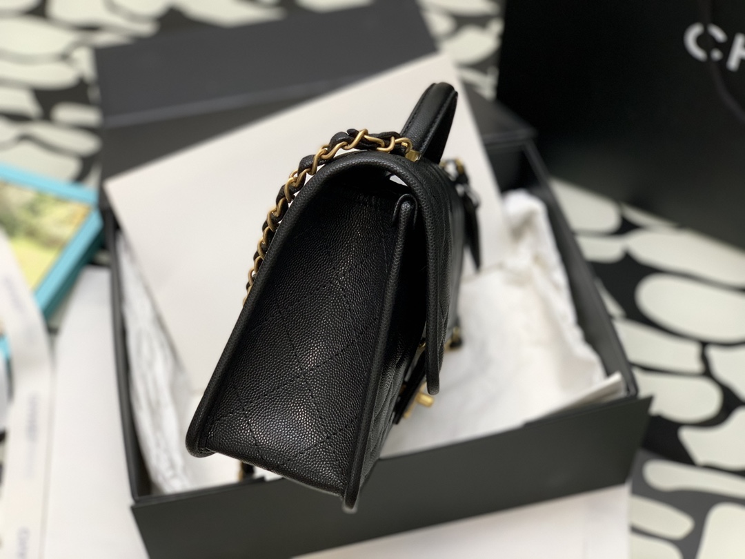 Ch@nel Flap Bag-25*21*7CM