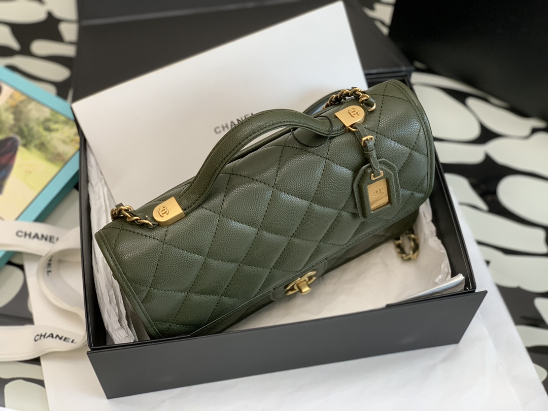 Ch@nel Flap Bag-25*21*7CM