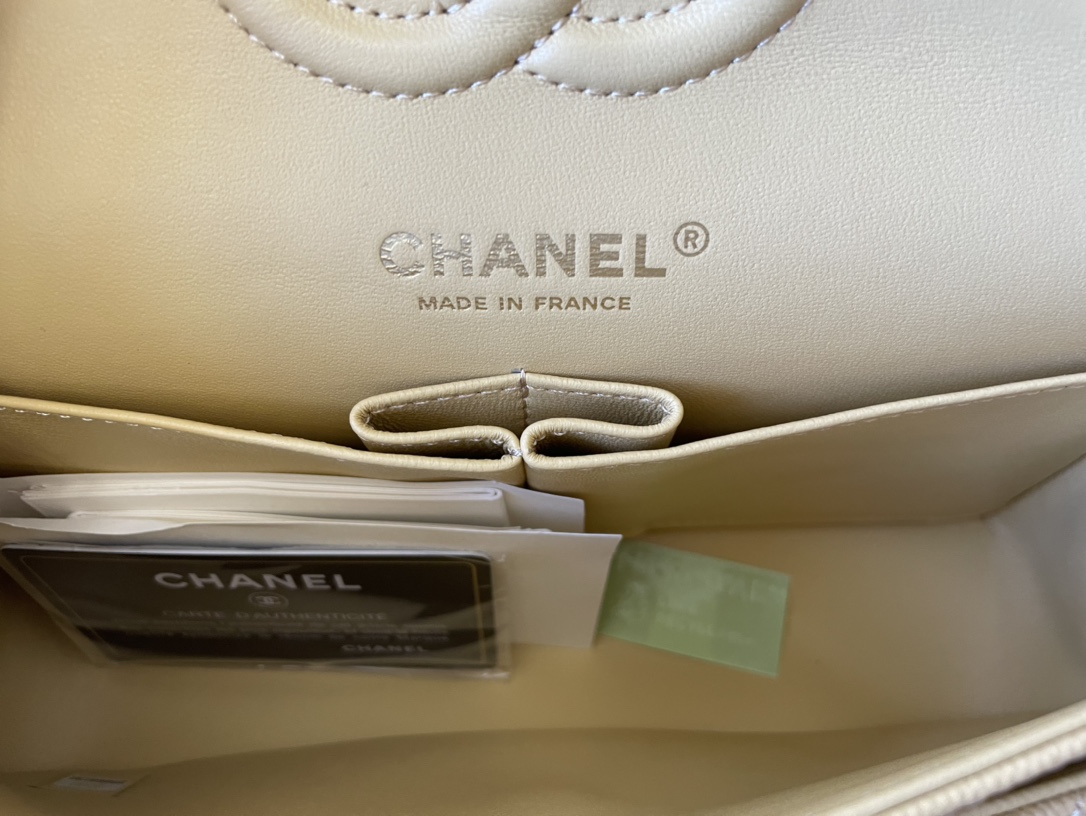 Ch@nel Flap Bag-Caviar-23CM