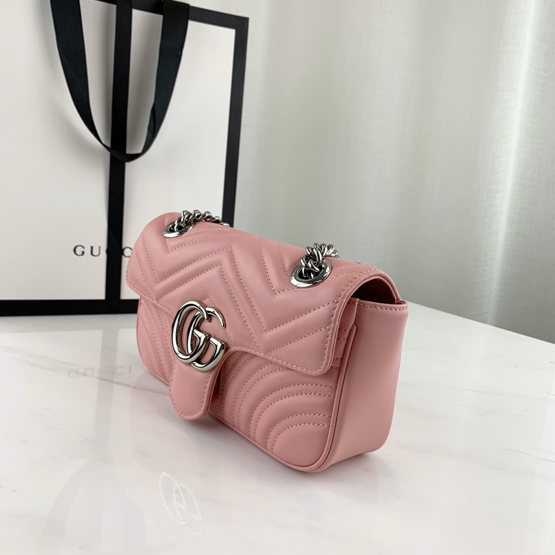 G*u*i marmont bag-14*23*6cm