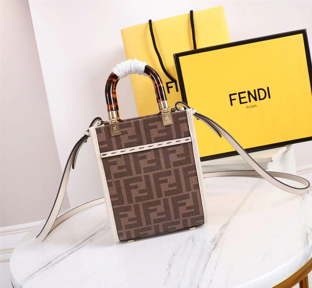 F**di mini tote bag-13*18*6.5cm