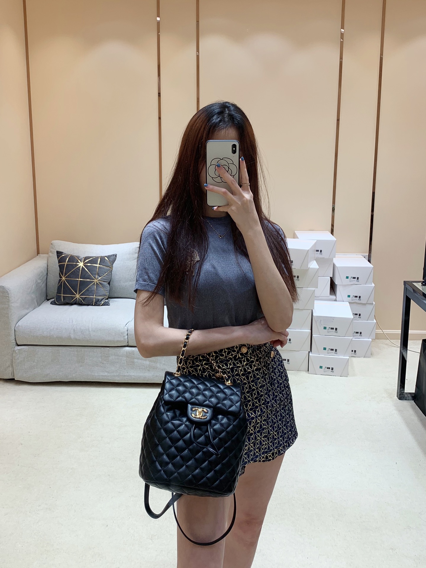 Ch@nel Backpack -20x25x1CM