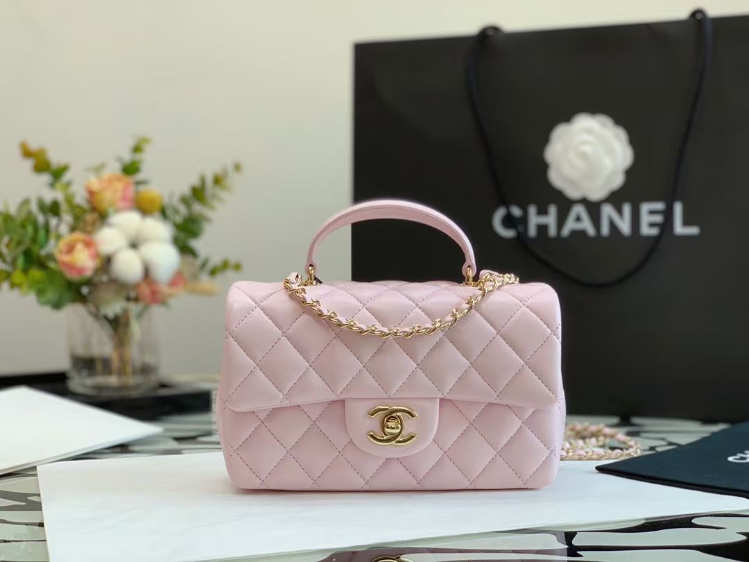 Ch@nel Flap Bag-20*13*9CM