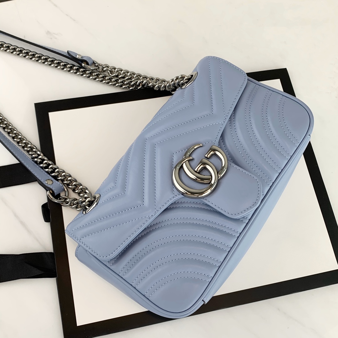 G*u*i marmont bag-14*23*6cm