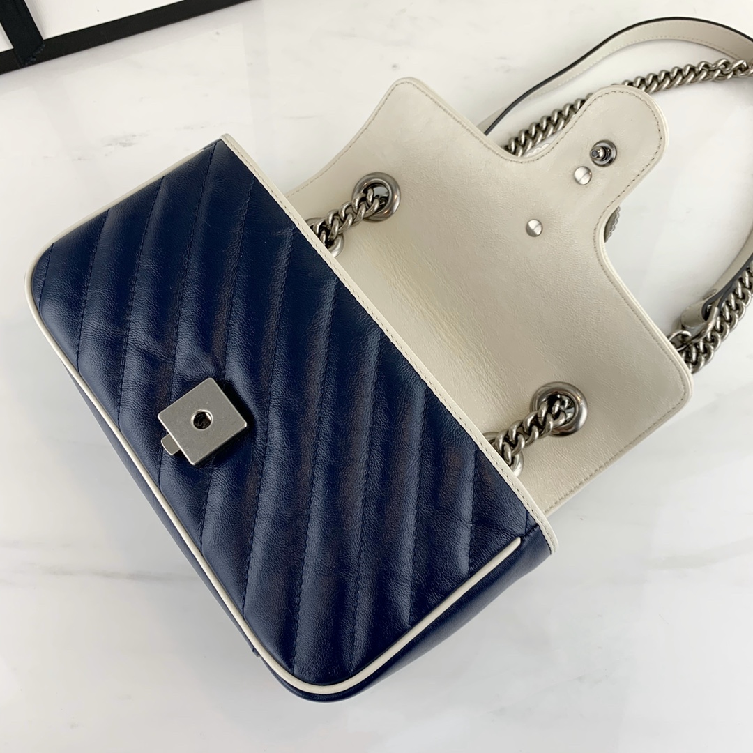 G*u*i marmont bag-14*23*6cm