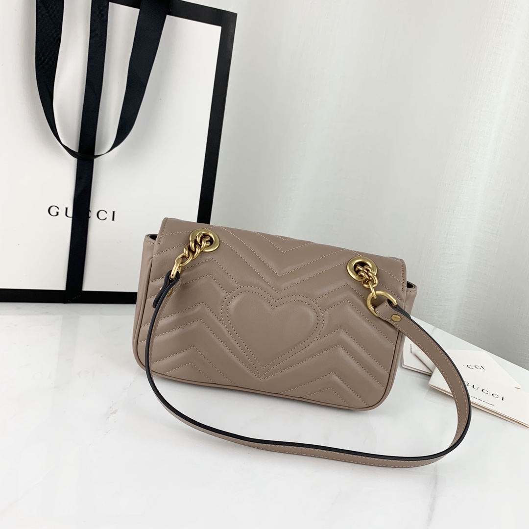 G*u*i marmont bag-14*23*6cm