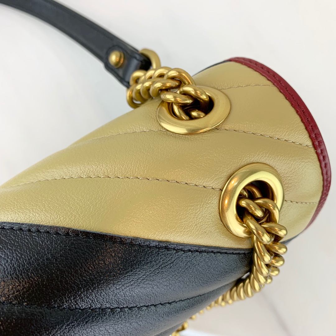 G*u*i marmont bag-14*23*6cm
