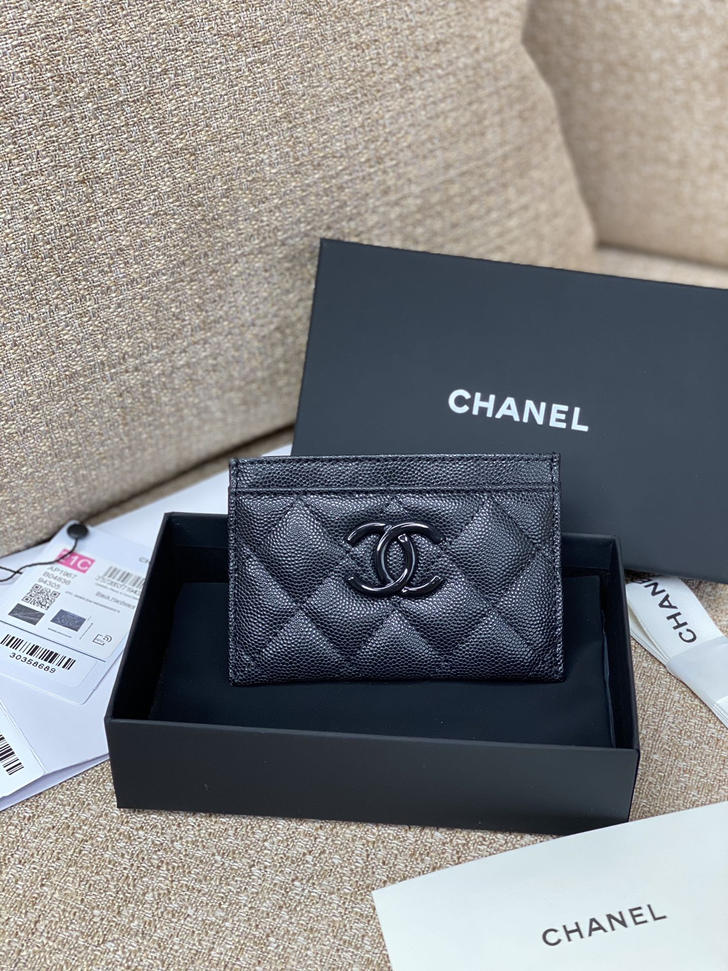 Ch@nel Card Holder-7.5*11.2*0.5CM