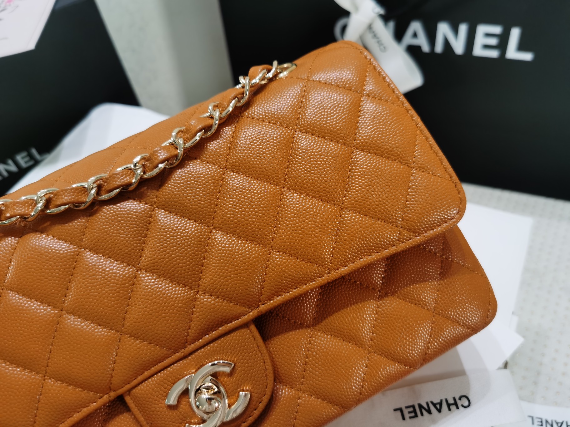 Ch@nel Flap Bag-25CM