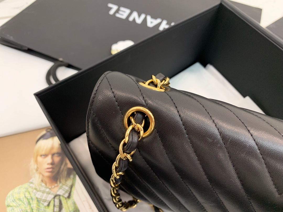 Ch@nel Flap Bag-25CM