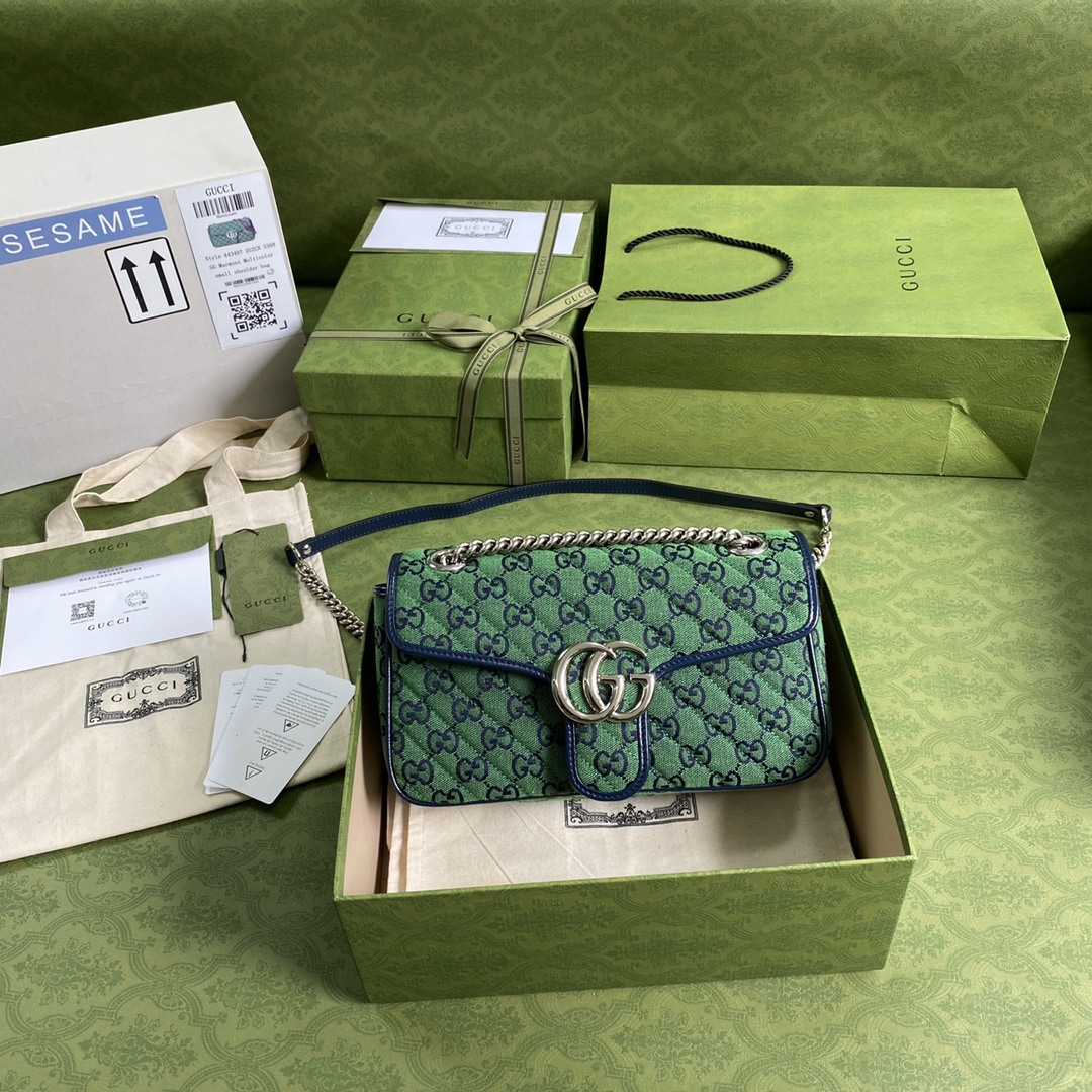 G*u*i marmont bag-26*15*7cm