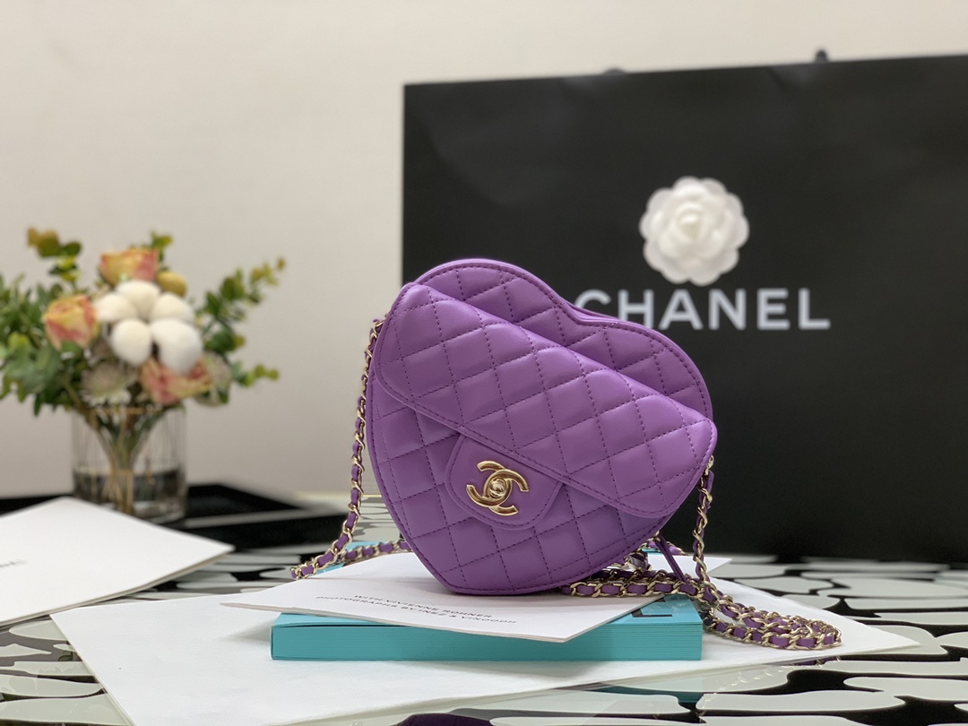CHANLE Heart Bag-18*17*5CM