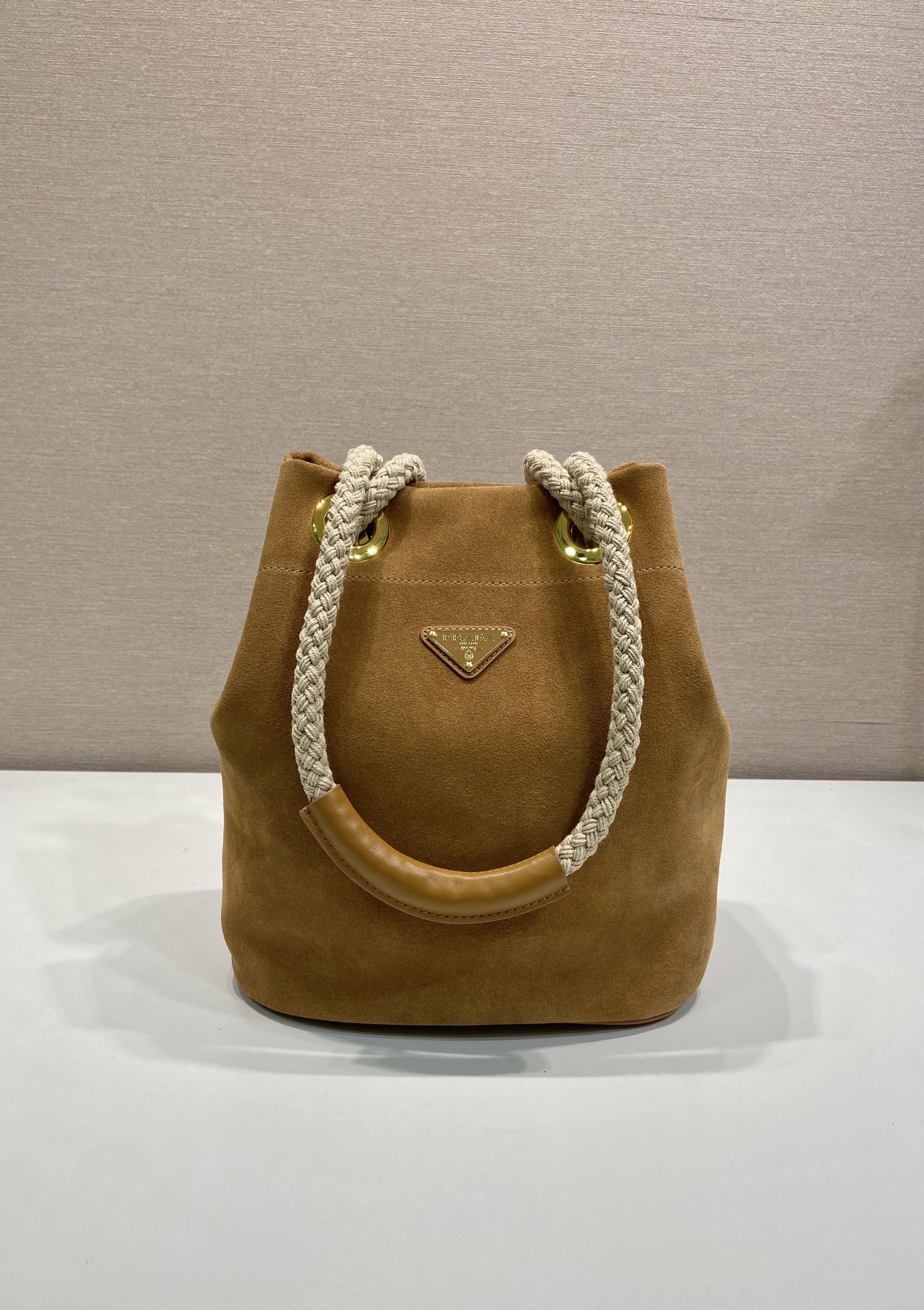 Pra*a re-nylon bucket-1be082-23.5*28*16.5cm