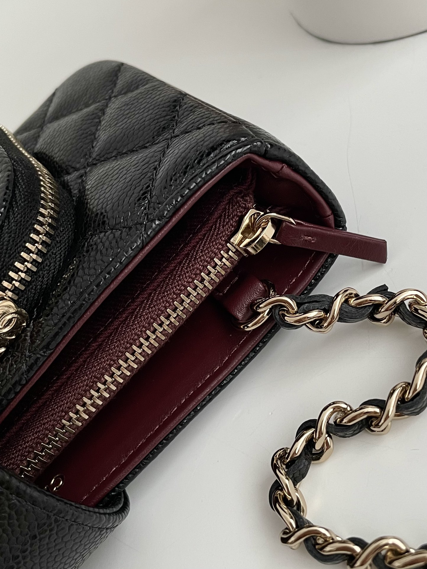 Ch@nel Chain Coin Purse-19*10*3.5CM