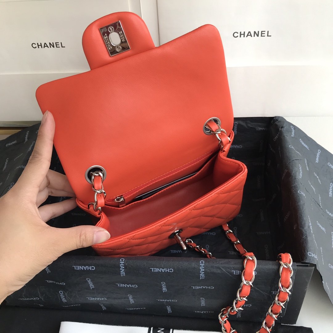 Ch@nel Flap Bag-17CM