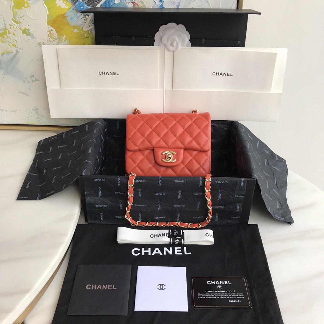 Ch@nel Flap Bag-17CM