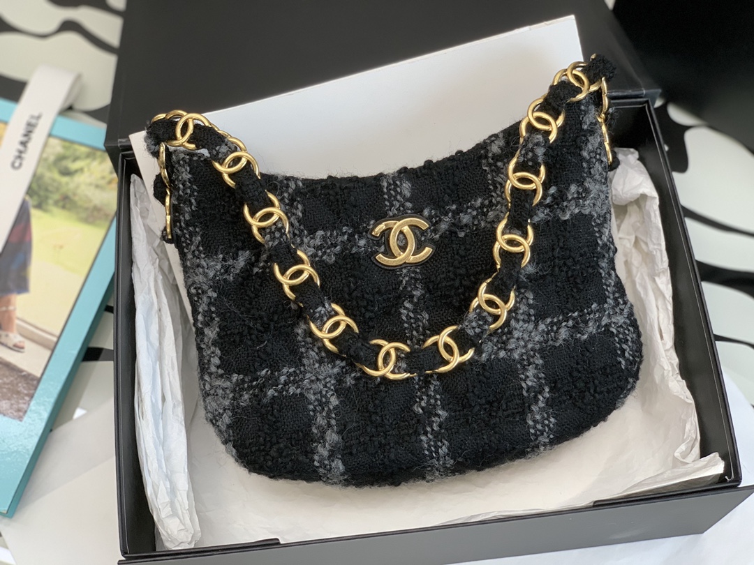 Ch@nel Hobo Handbags-24*17.5*6CM