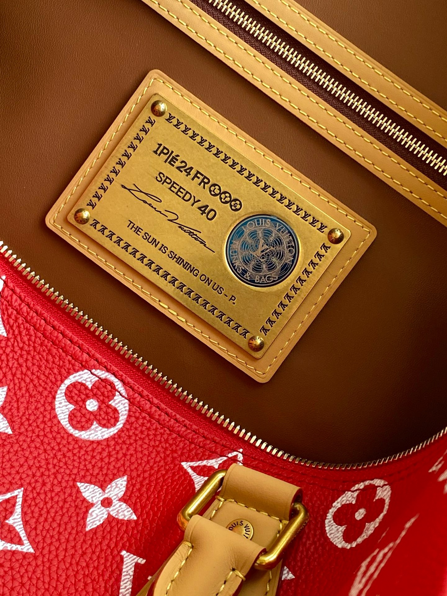 l0vis Vvtt0n speedy p9 bandoulière 40 monogram leather -40 x 26 x 23cm