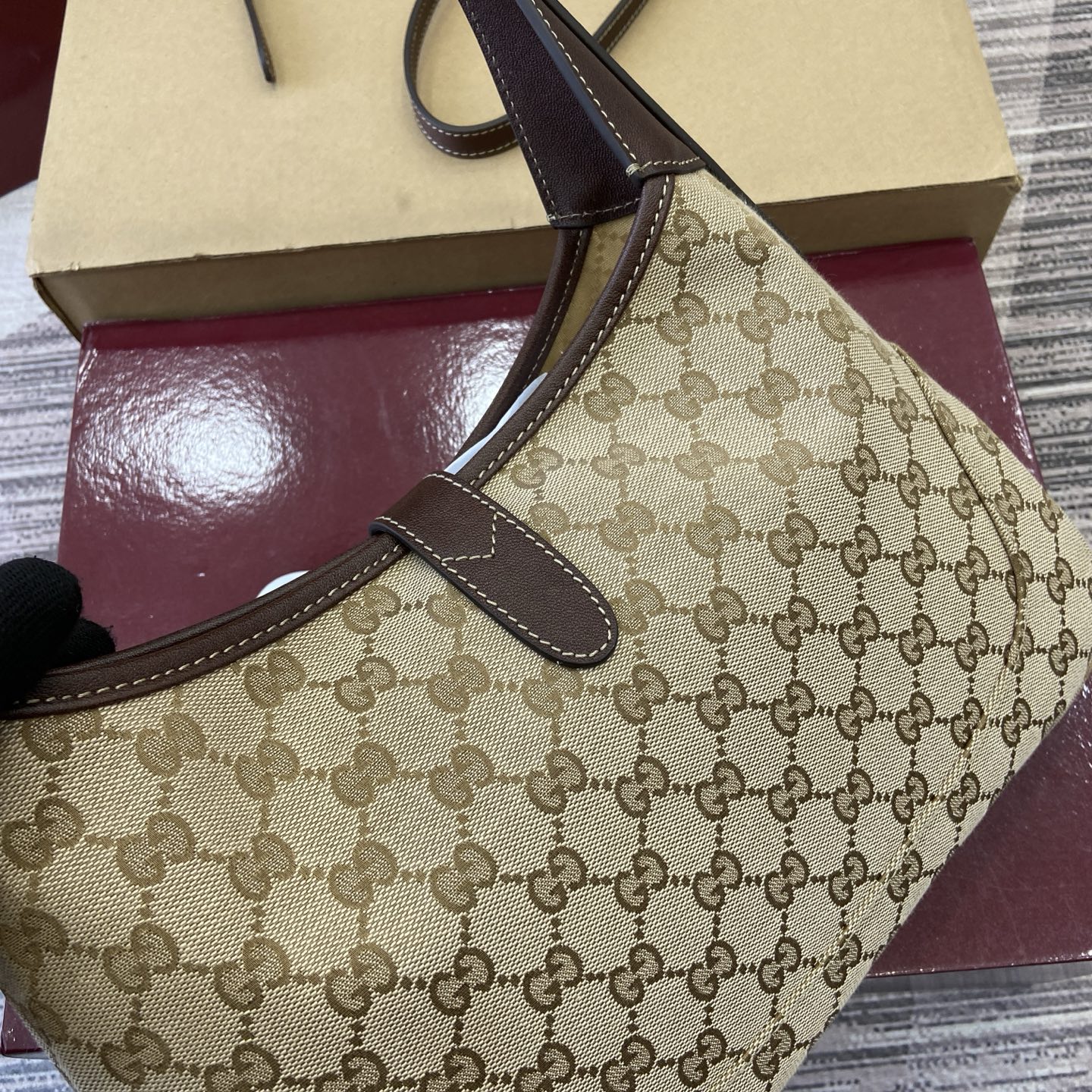 Gvc*1 Jackie 1961 Hobo Bag-28*19*4.5CM