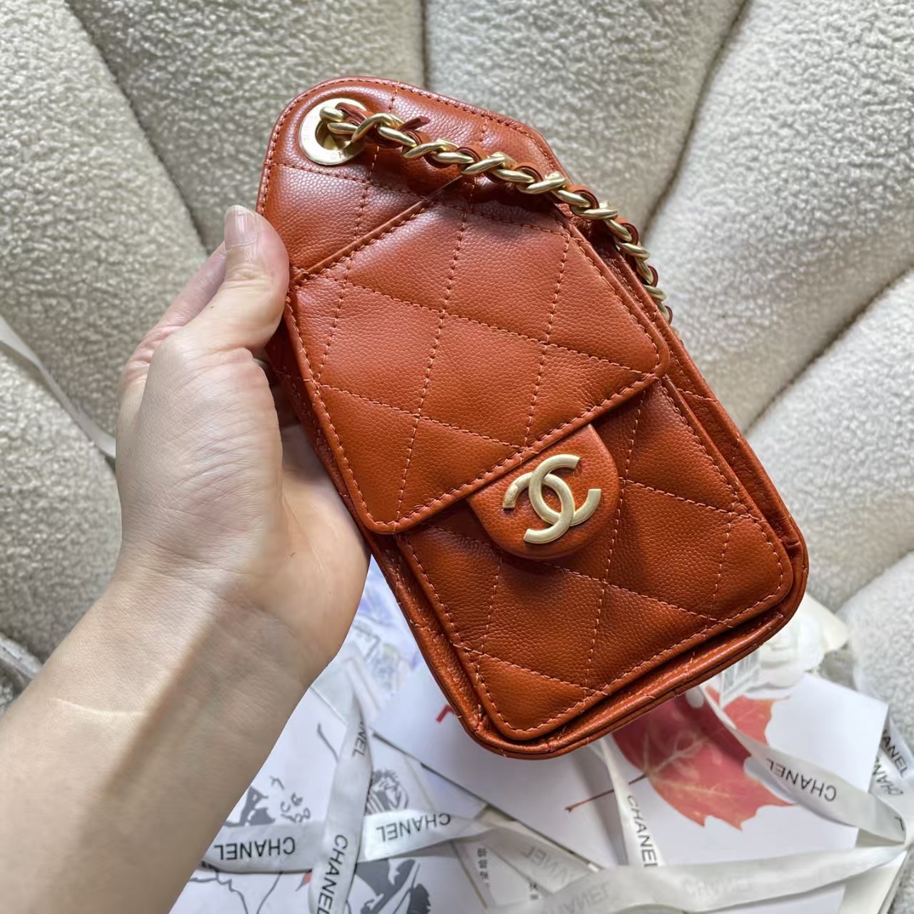 Cha*nel 25 Mini Handbag-20x22x12.5CM