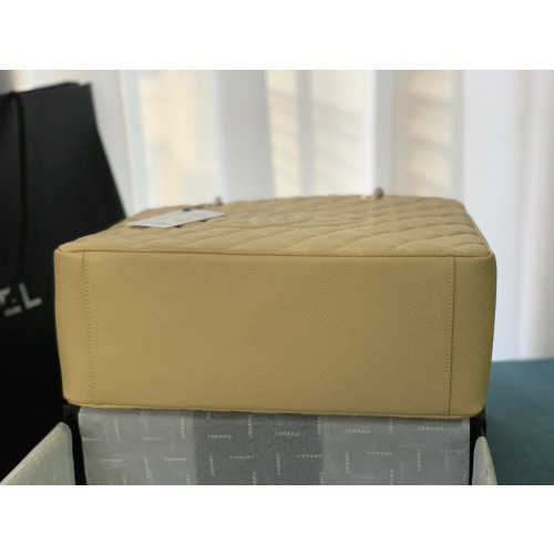 Ch@nel Grand Shopping Tote-Gold Hardware-34x24x12CM