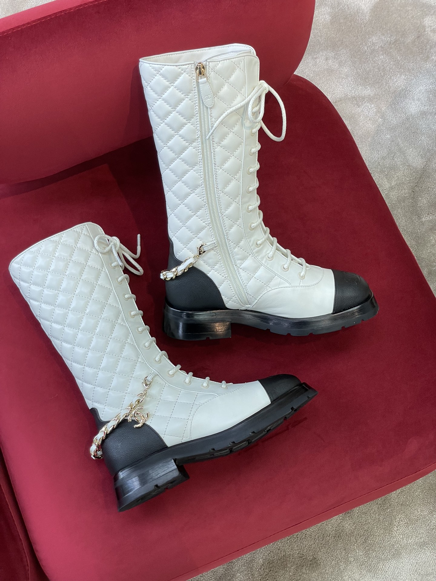 Ch@nel Boots 2022SS