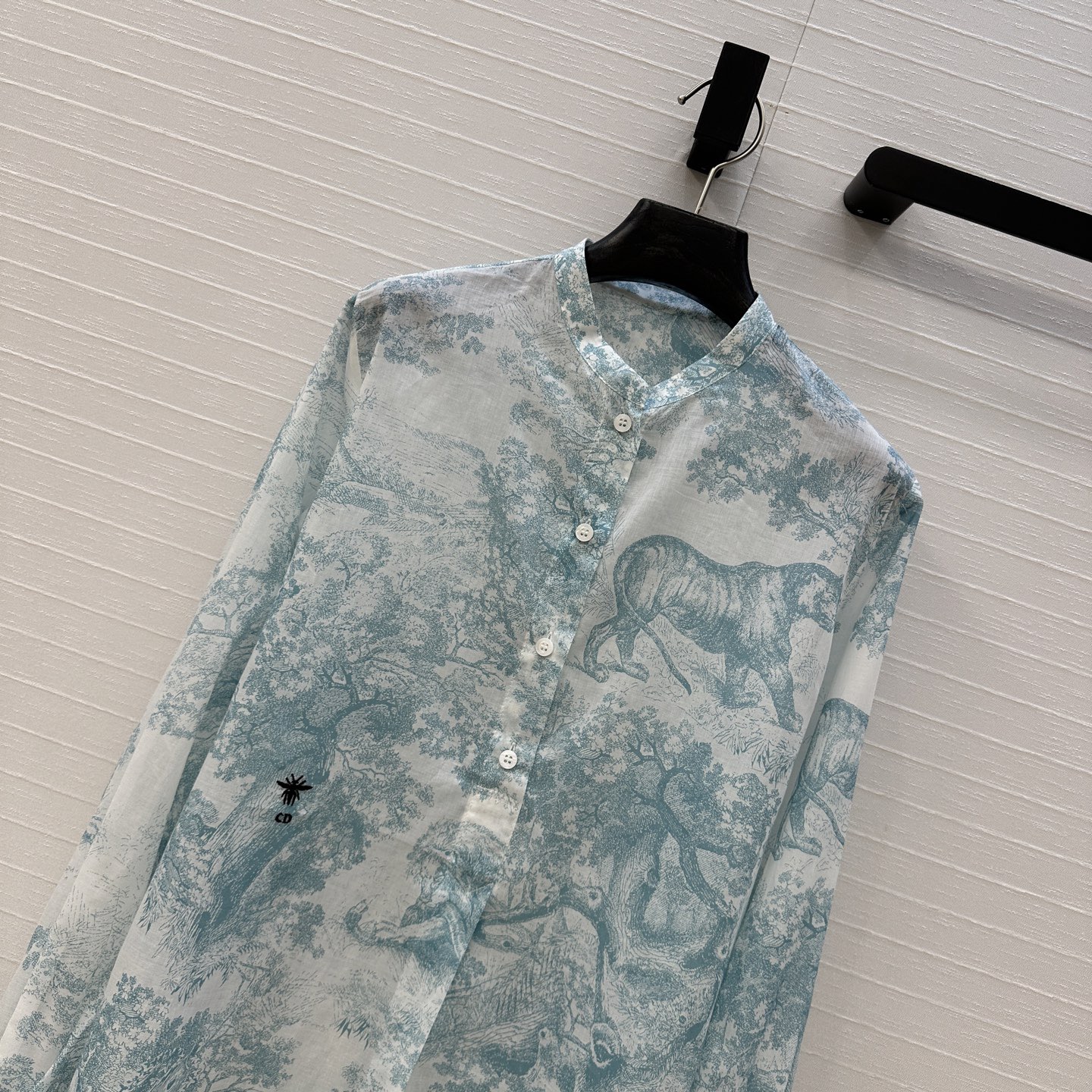 Di*or 2525ss Sauvage Printed Shirt