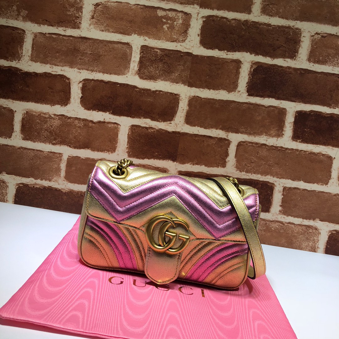 G*u*i marmont bag-14*23*6cm