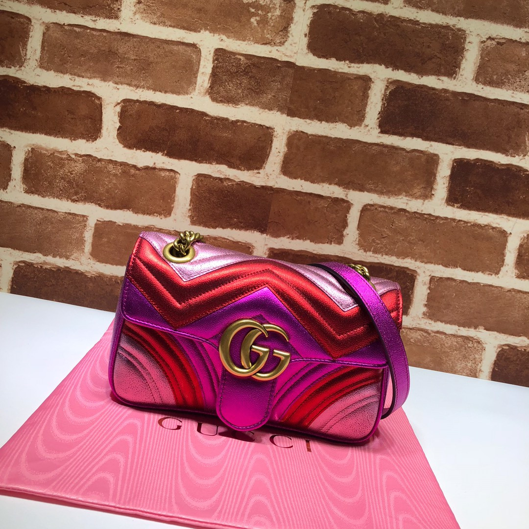 G*u*i marmont bag-14*23*6cm