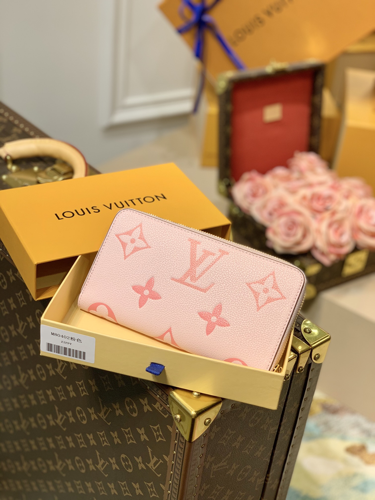l0*is V*t0n zippy wallet m69994-19*10*2cm