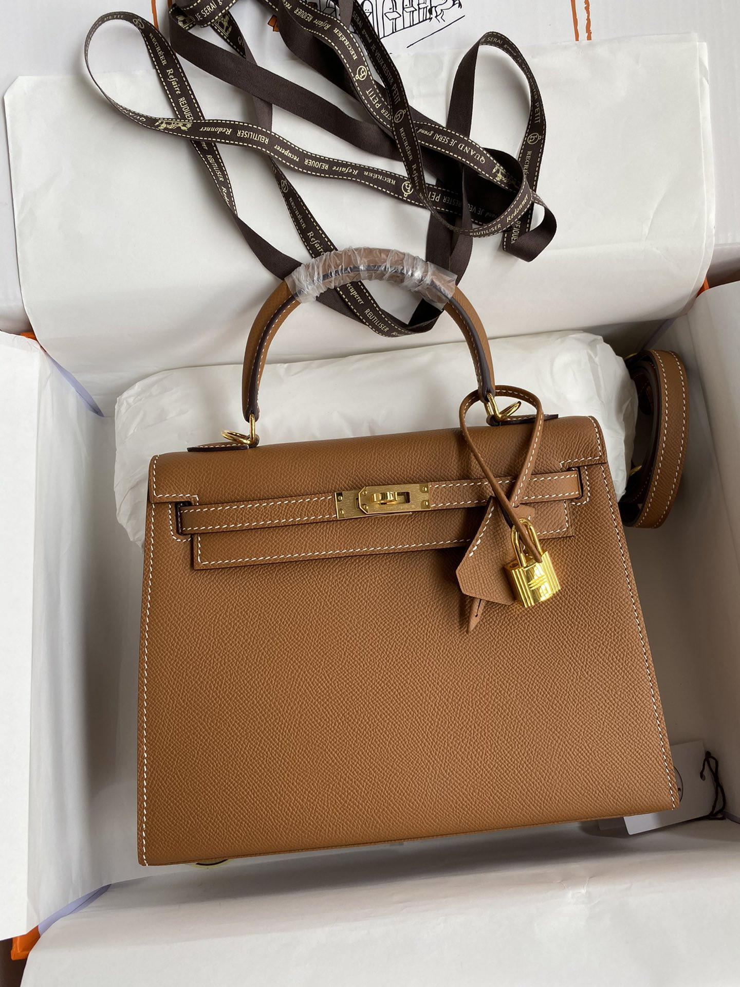 H**mes kelly-epsom leather-25cm