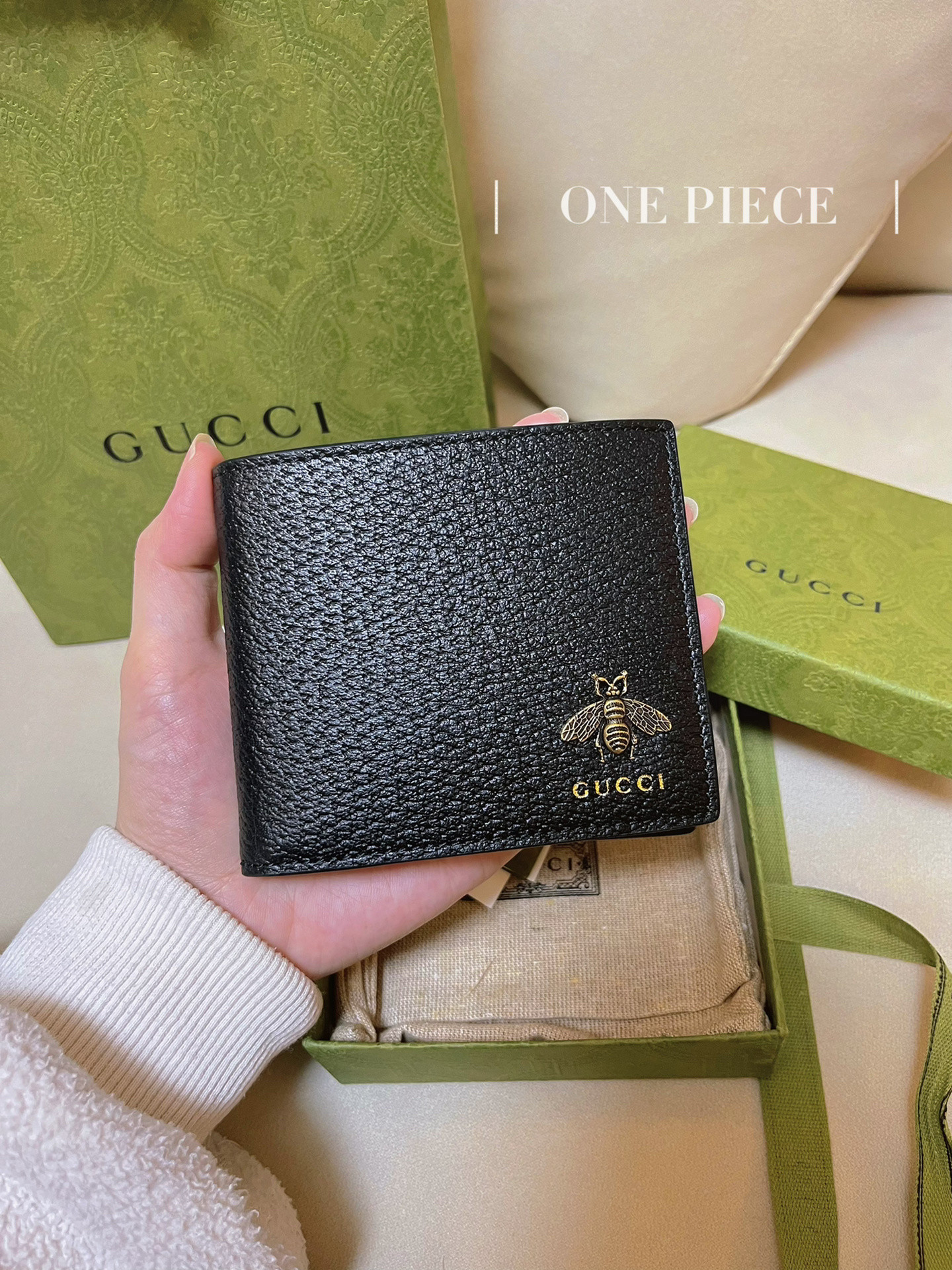 G*u*i wallet-9.5*3cm