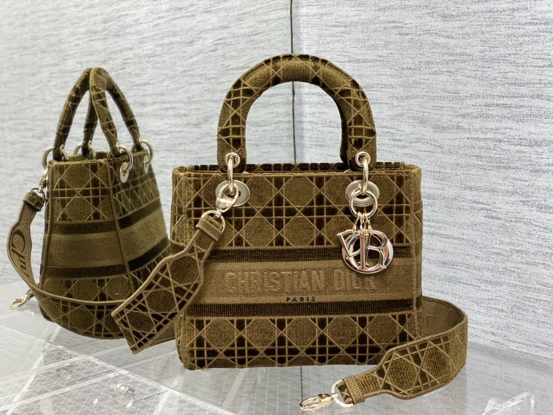lady D*or handle bag-24cm