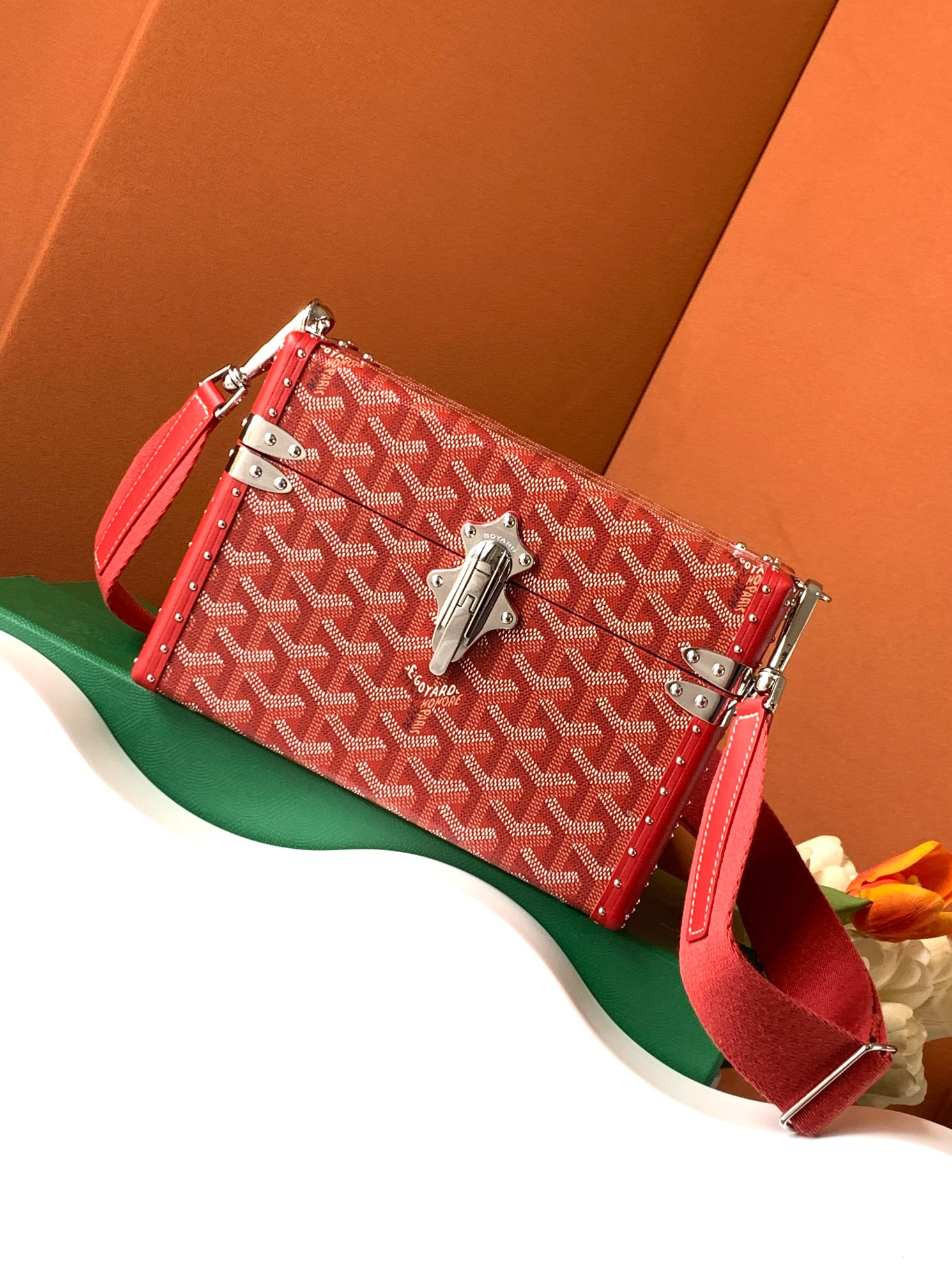 Go*ard cassette bag-21*15*6.5cm