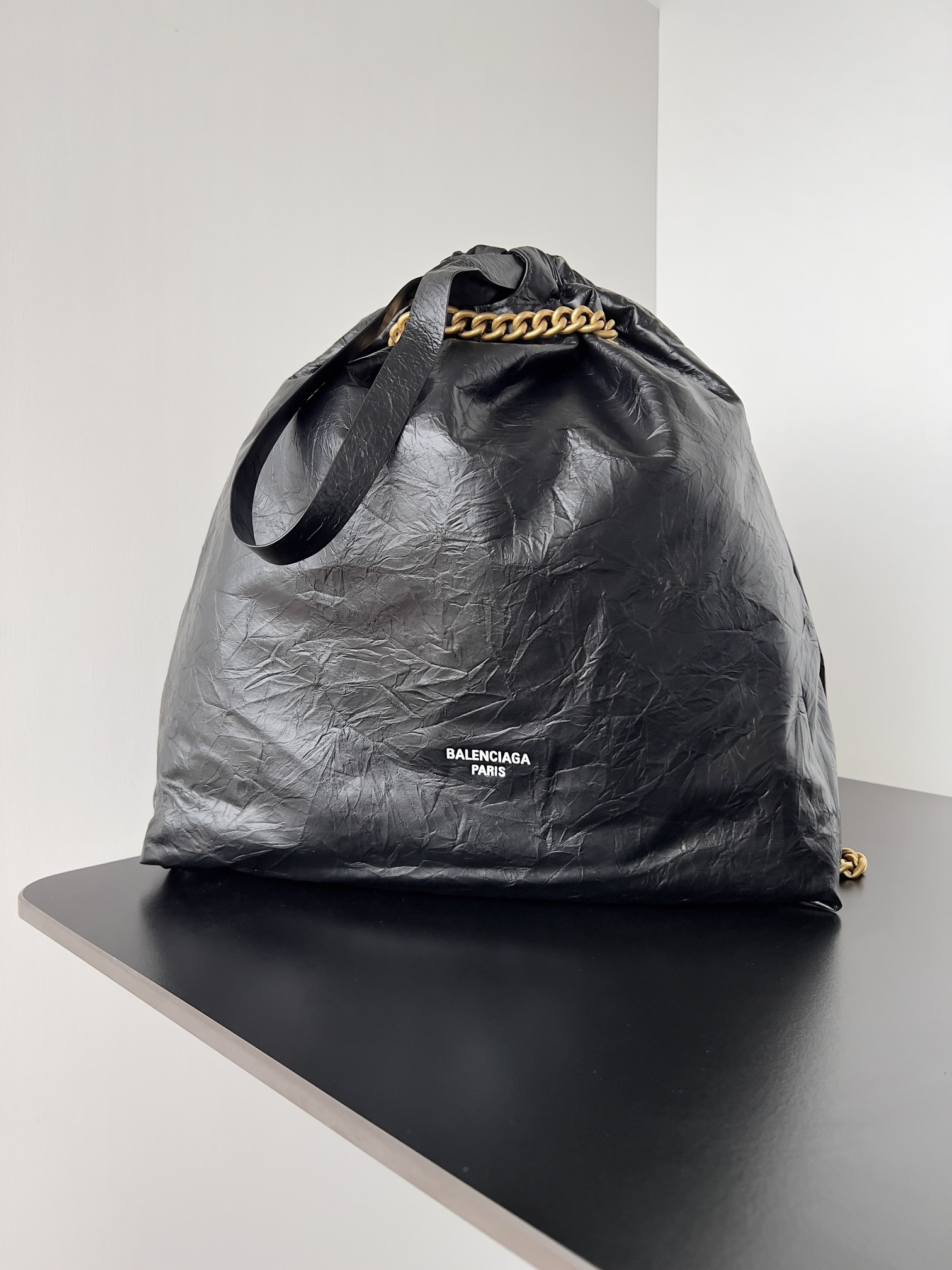 Ba*len*cia*ga crush tote-39.9x46.0x14.0cm