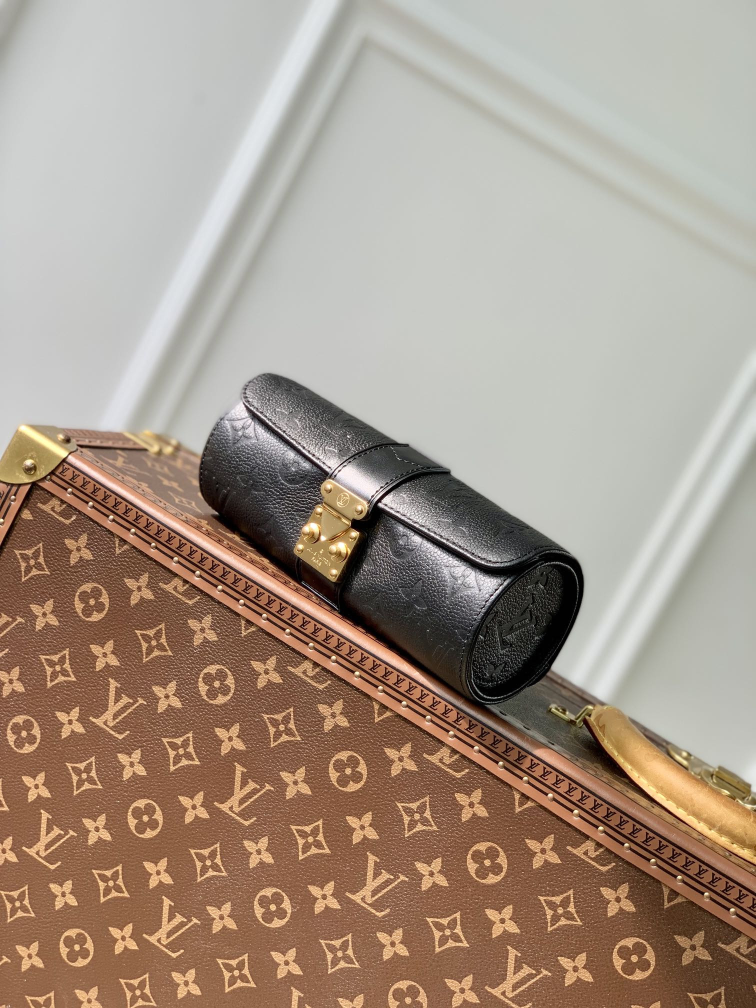 l0*is V*t0n jewelry case monogram etui bijou-19*8*8cm
