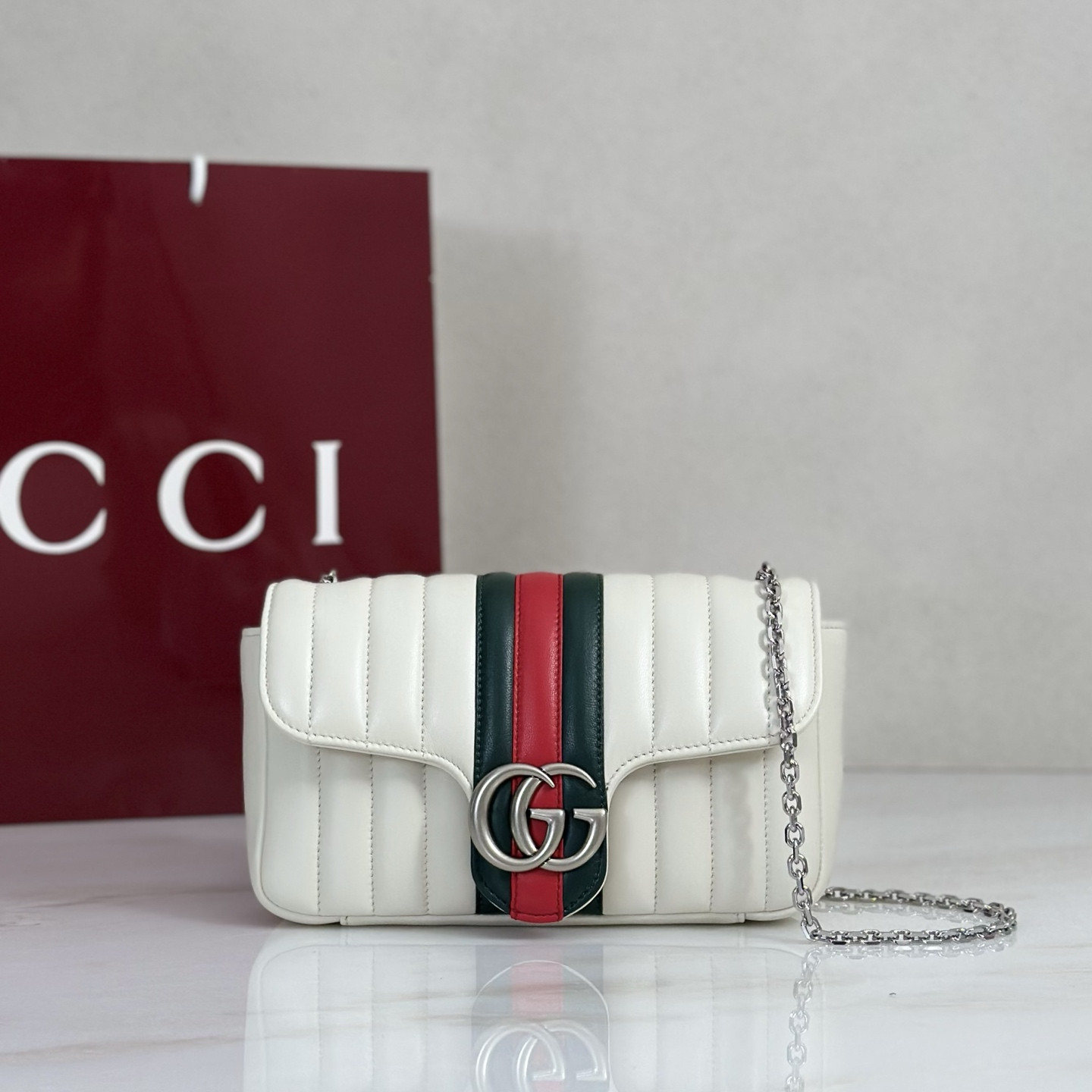 Gv*c* Jetset GG Marmont Medium Shoulder Bag -20.5*11.5*6CM