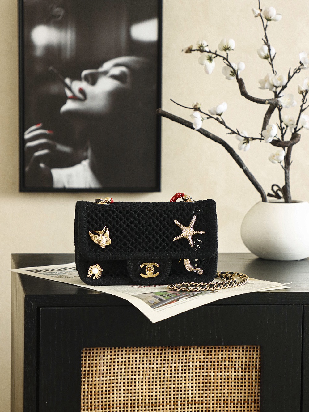 Ch@nel Coco Beach 2026 Bag-14*21*6CM