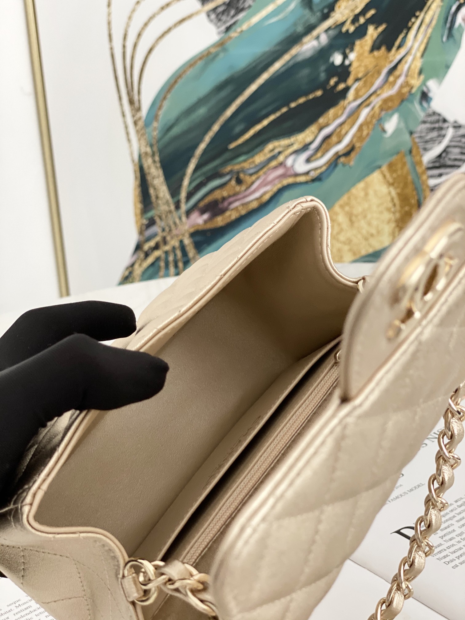 Ch@nel Flap Bag-17CM
