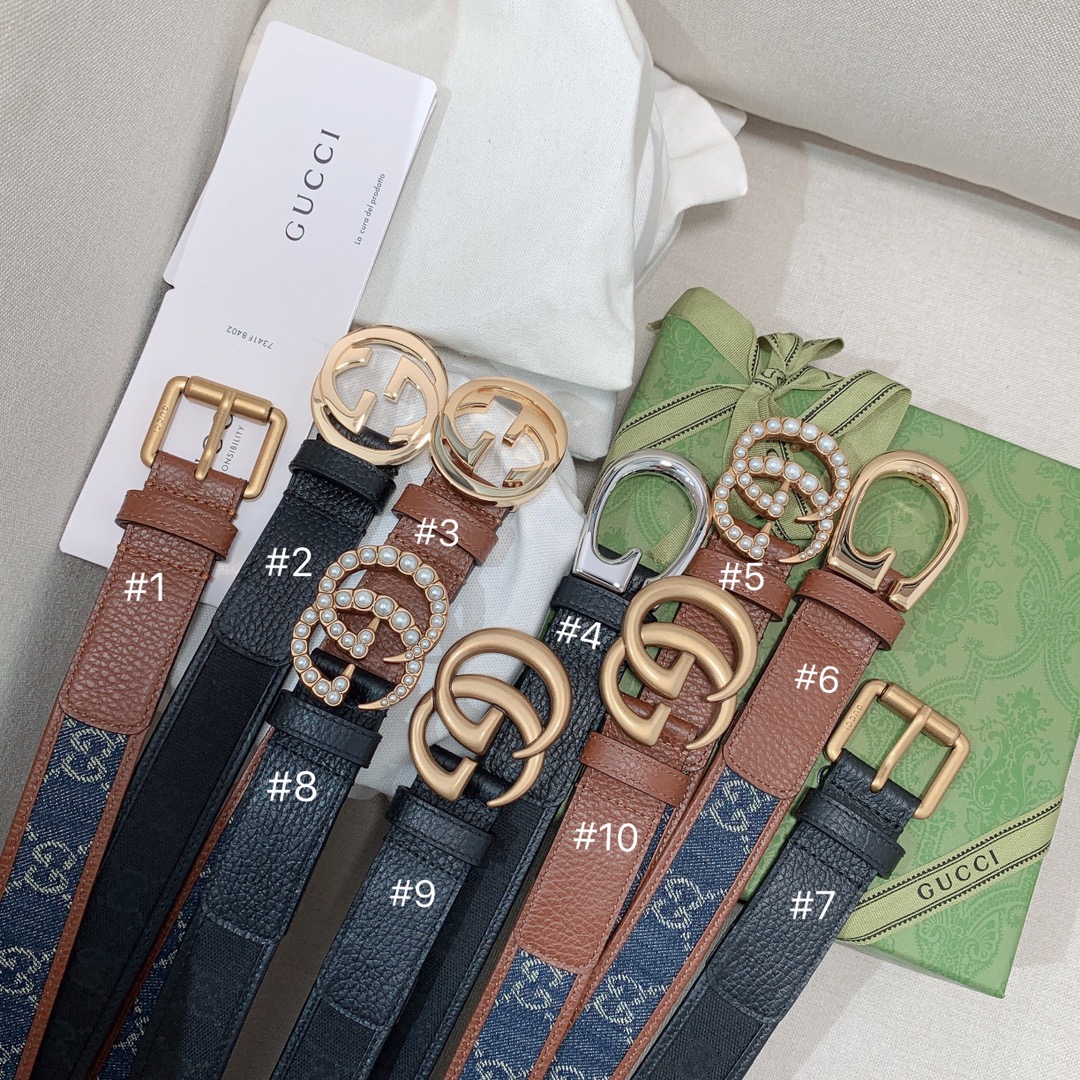 G*u*i belt-3cm
