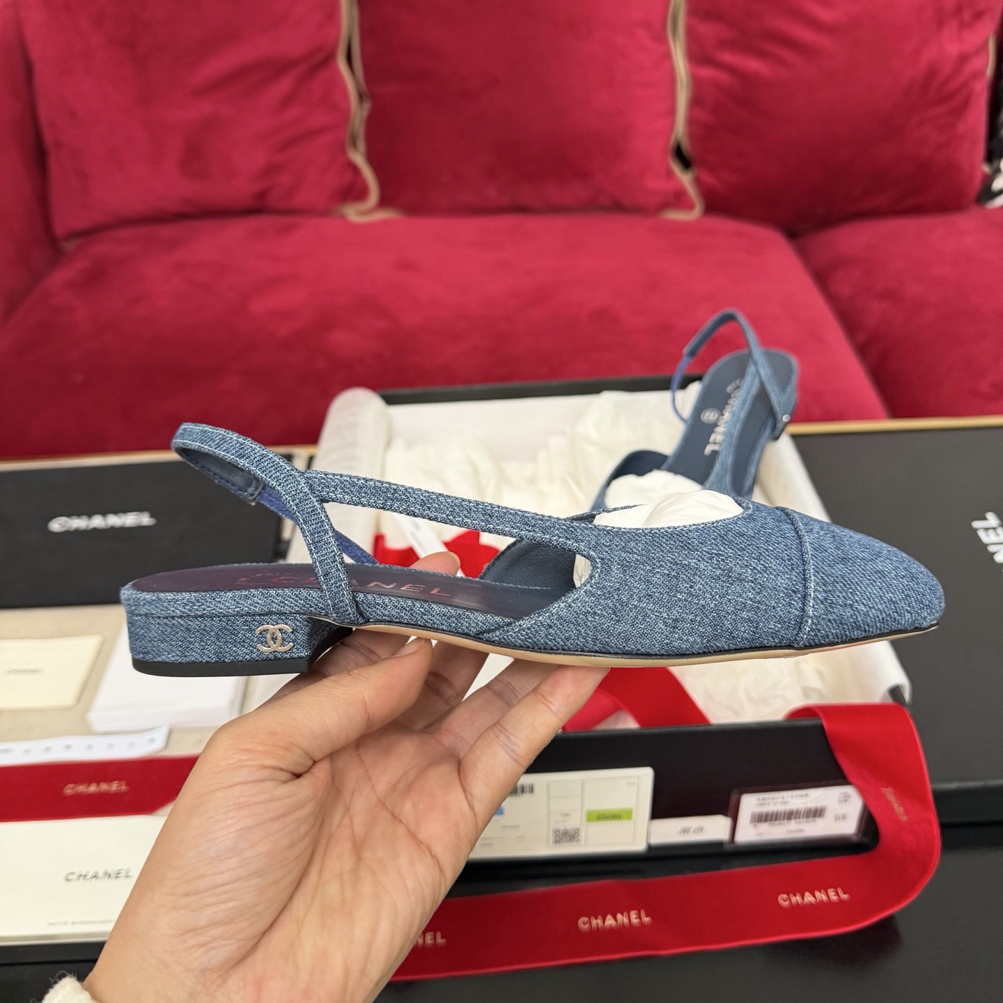 Cha*el 2026ss Slingback