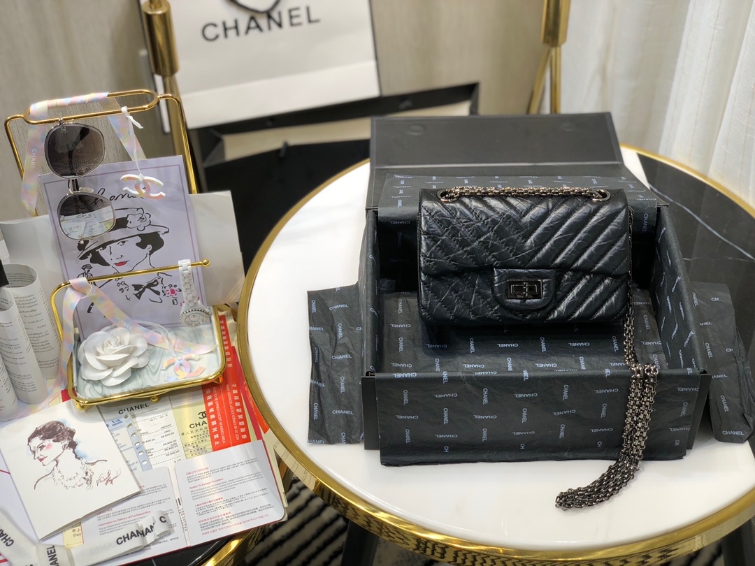 Ch@nel Reissue 2.55 Flap Bag -20CM