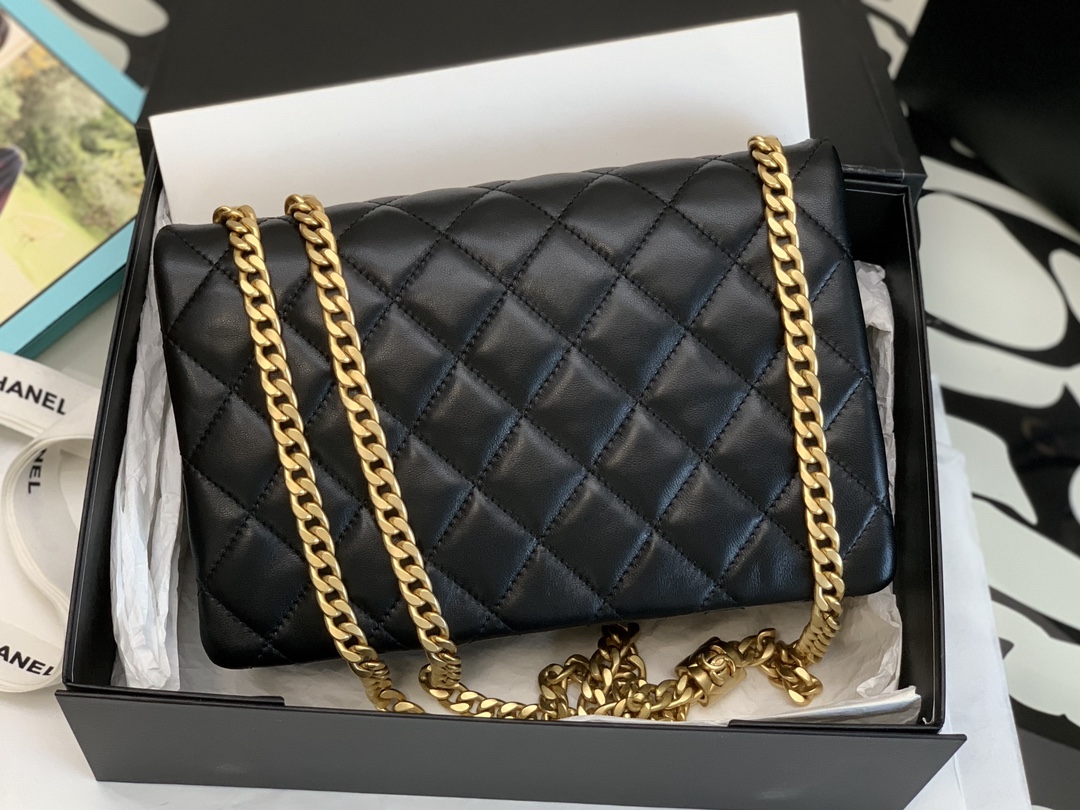 Ch@nel Flap Bag-24.5*15.5*6.5CM