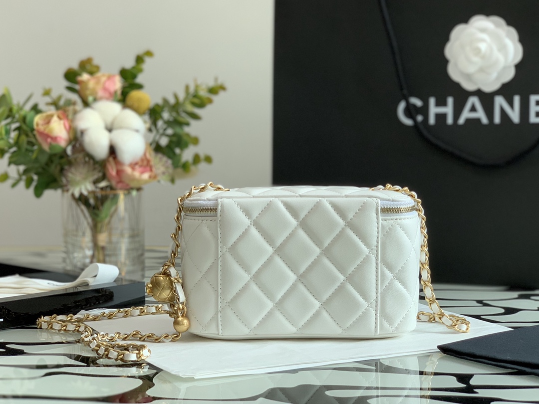 Ch@nel Cosmetic Bag-16.5×10×8CM