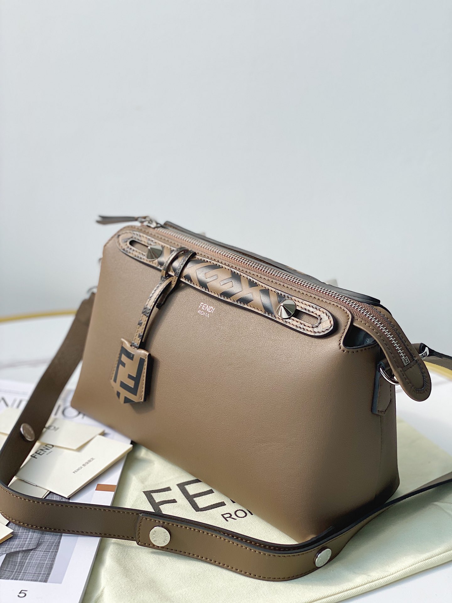 F**di by the way handbag-28*12*15cm