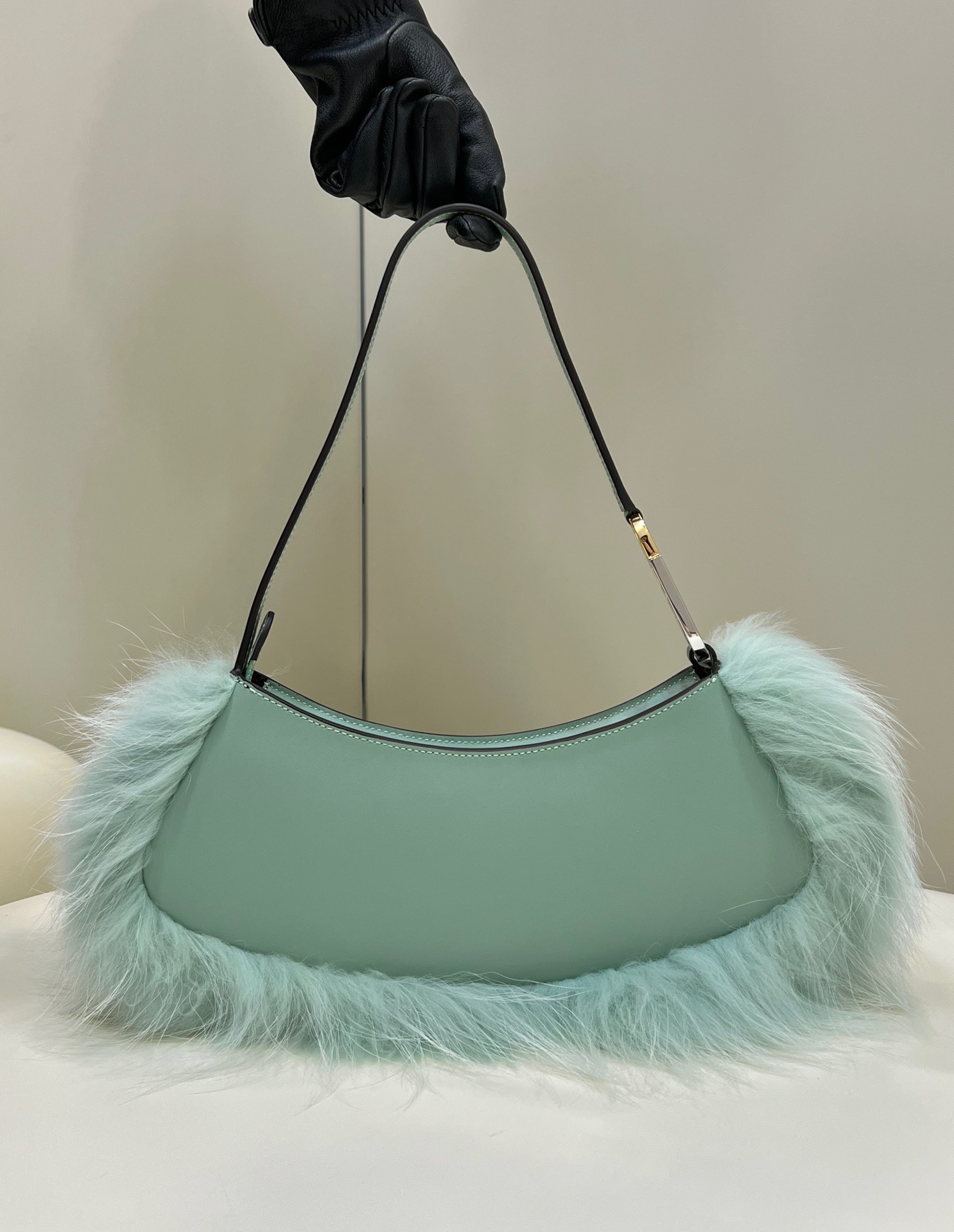 F**di o-lock clutch bags-32*11*5cm