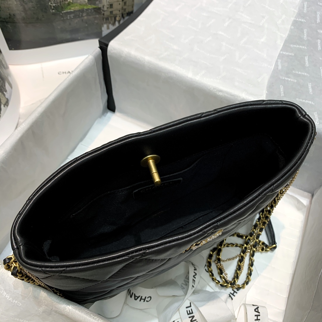 Ch@nel Hobo Handbags-25*19*4CM